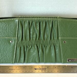 MICHE - Classic Shell - ERICA - Dark Green w/ Gathers